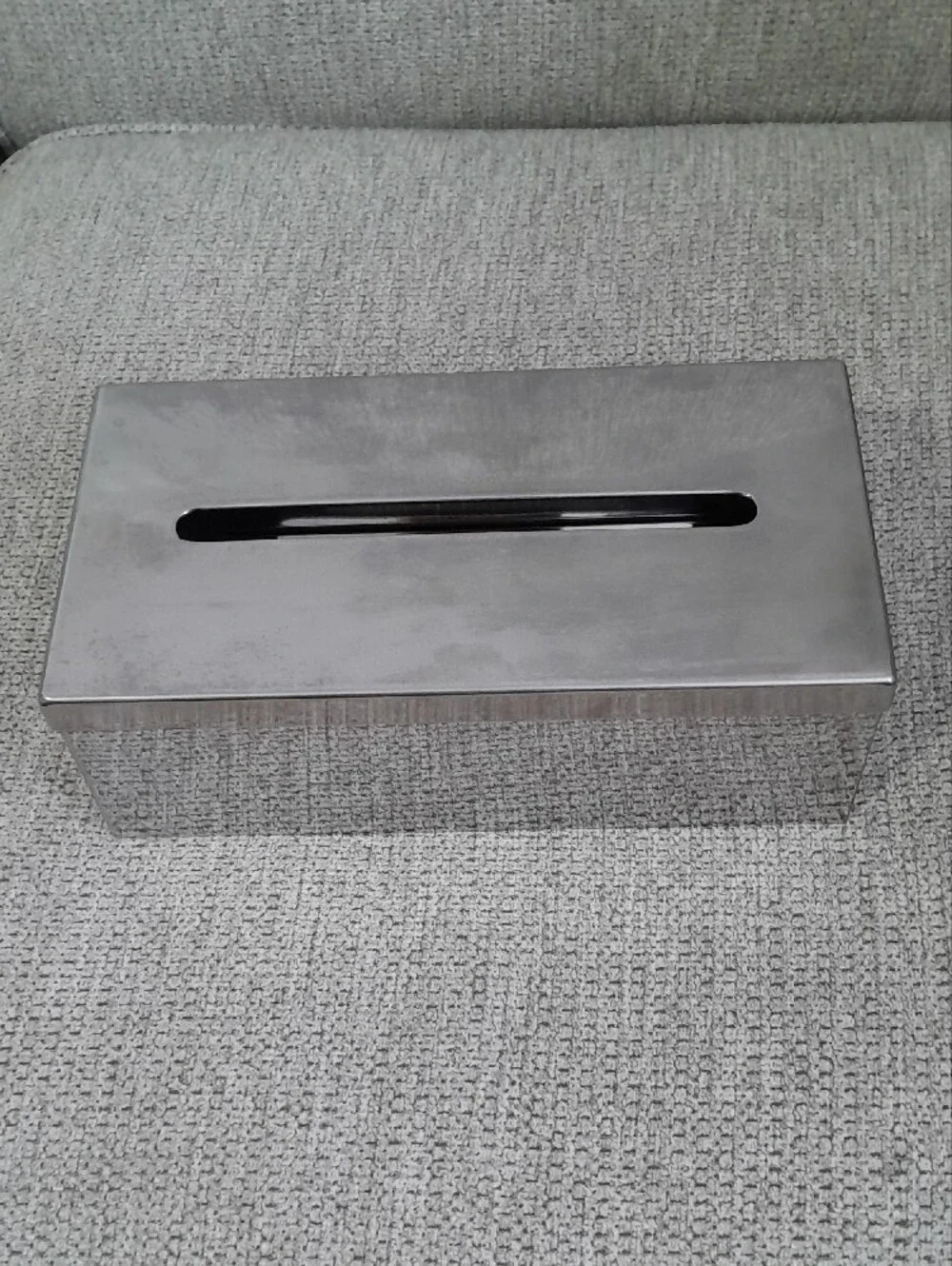 IKEA Silver Metal Tissue Dispenser